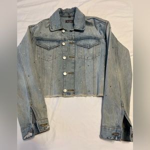 DL 1961 Crop Pearl Jacket